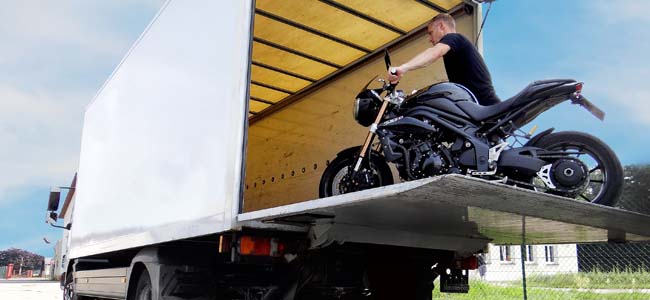 Motorradtransport